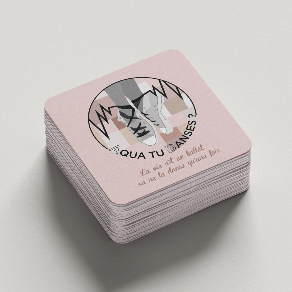 Logo et cartes de visite Aqua Tu Danses